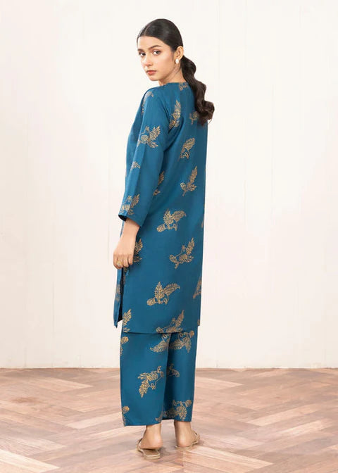 Sparrow Print Stitched 2Pcs