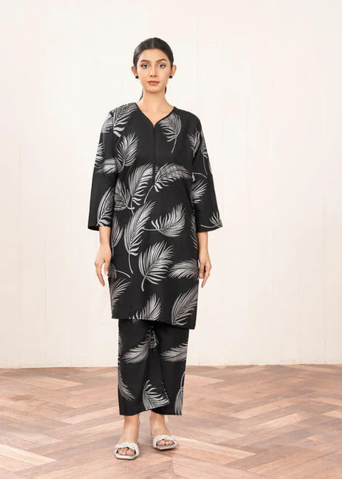 Breeze Print Stitched 2Pcs
