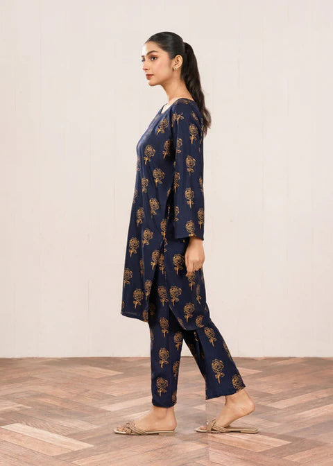 Rose Flower Stitched 2Pcs