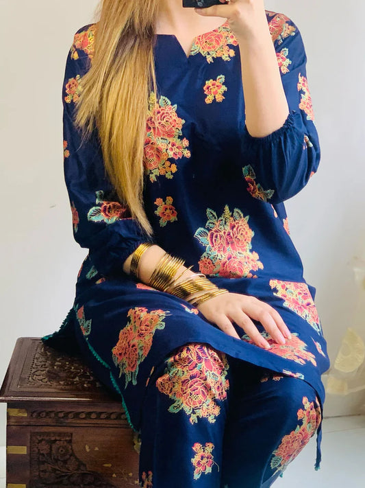 Stitched Chunri Style 2Pc