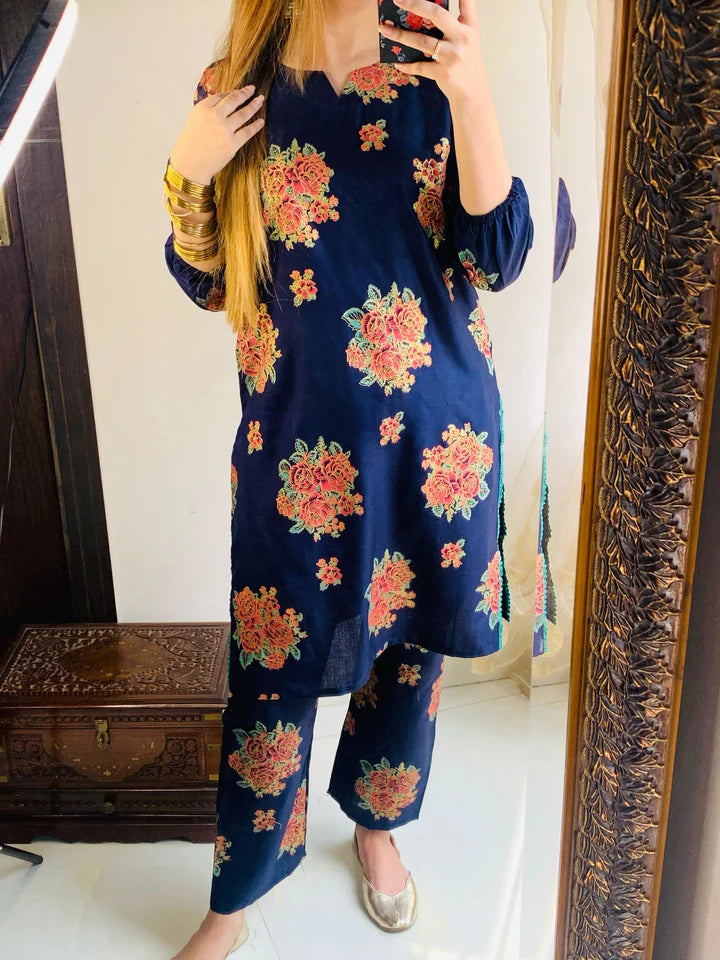 Stitched Chunri Style 2Pc