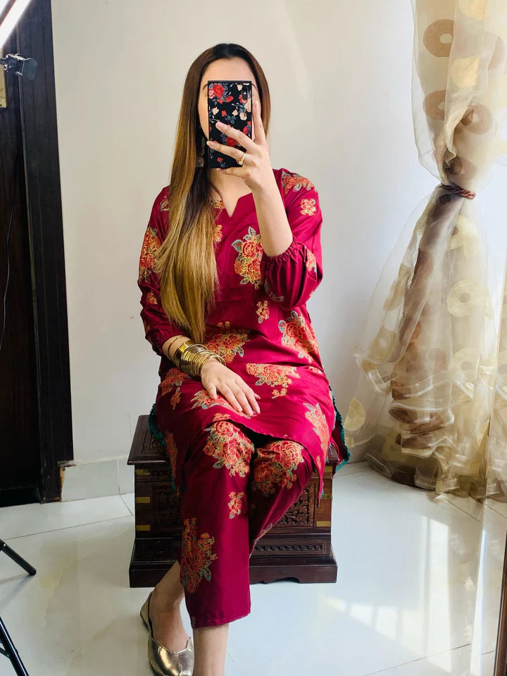 Stitched Chunri Style 2Pc