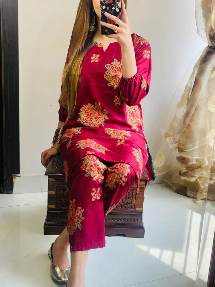 Stitched Chunri Style 2Pc