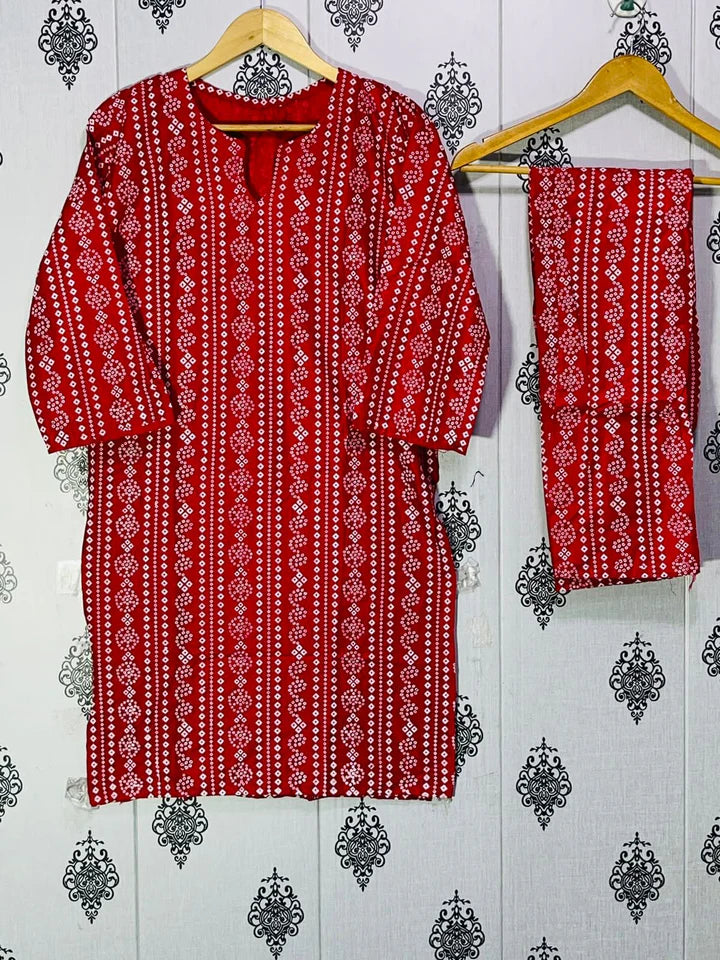 Ethnic Stitched 2Pcs