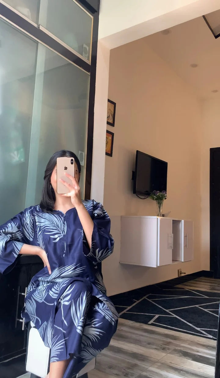 Breeze Print Stitched 2Pcs