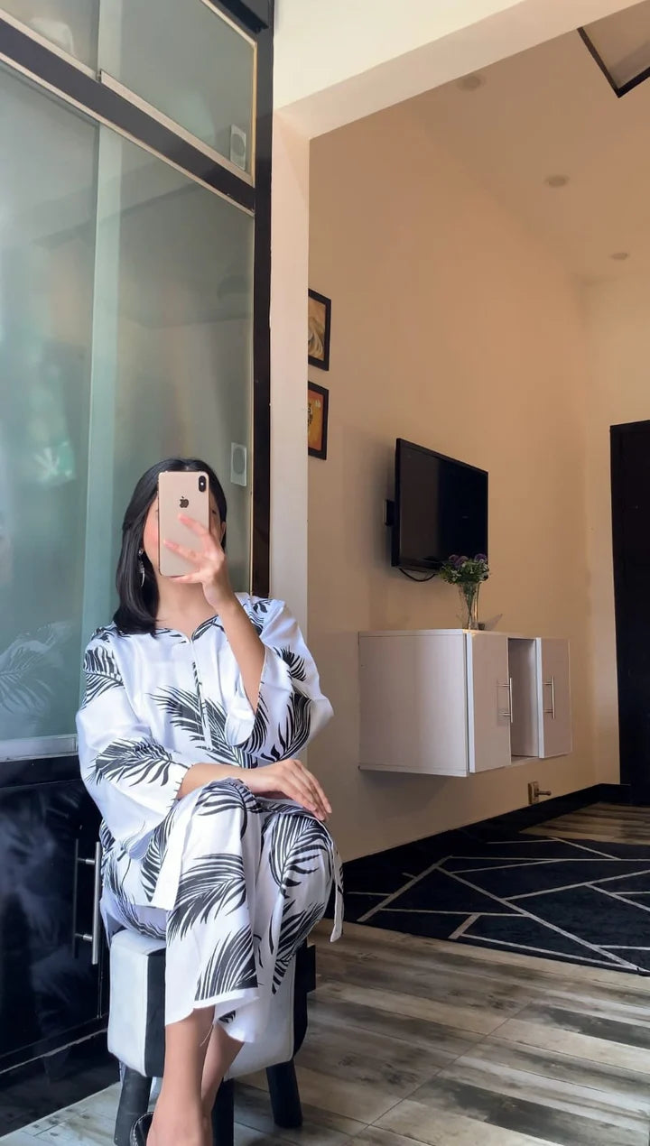 Breeze Print Stitched 2Pcs